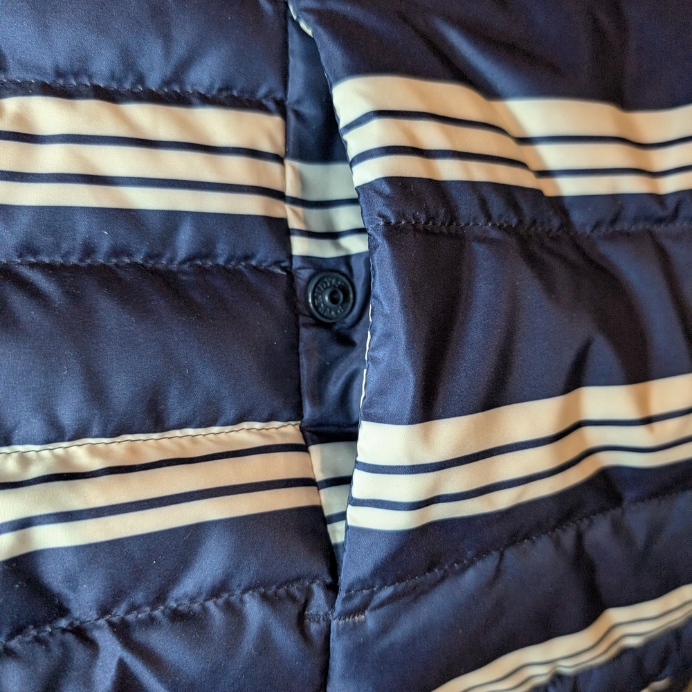 Lands' End Navy Puffer Vest - Picture 7 of 8